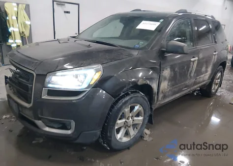 2014 GMC Acadia Sle-2 z USA, uszkodzony, nr VIN 1GKKVPKD8EJ251339